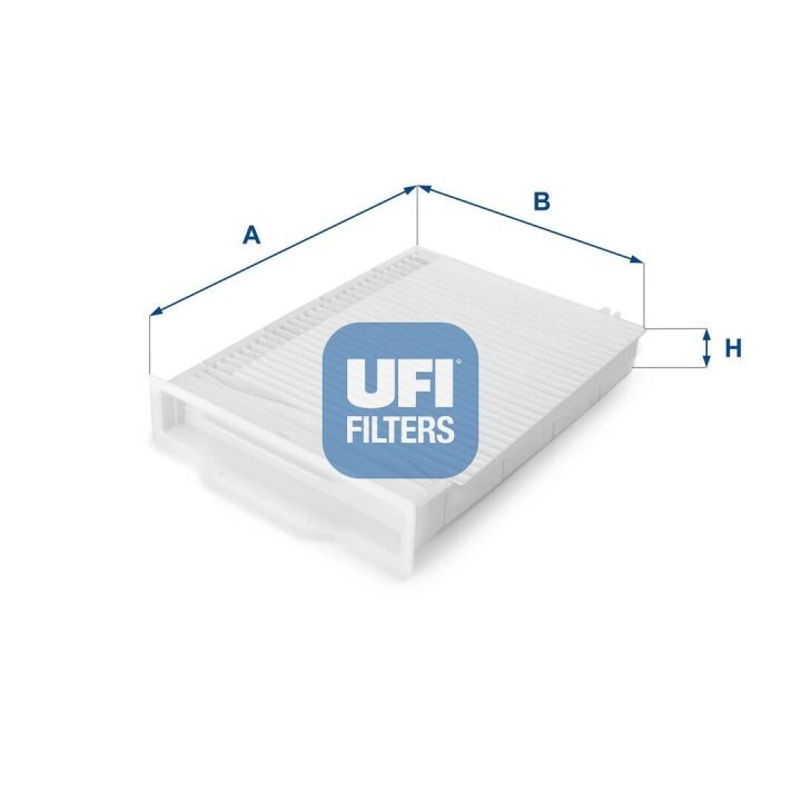 Фільтр, повітря у внутрішньому просторі UFI 53.107.00 (фото 1)