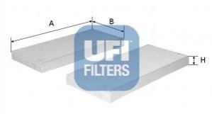 Фильтр, воздух во внутреннем пространстве UFI 53.108.00 (фото 1)