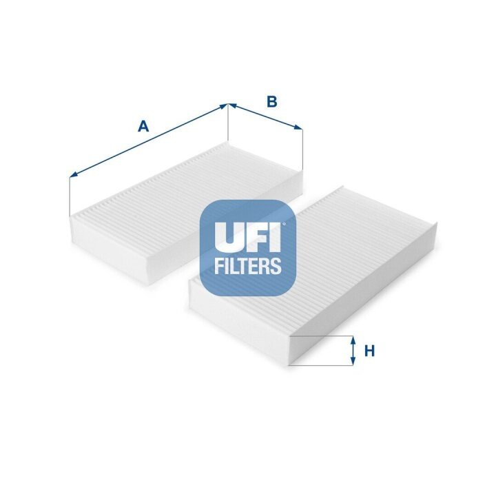 Фільтр, повітря у внутрішньому просторі UFI 53.108.00 (фото 1)