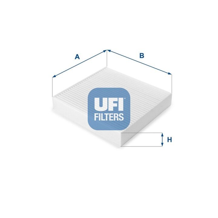 Фільтр, повітря у внутрішньому просторі UFI 53.109.00 (фото 1)