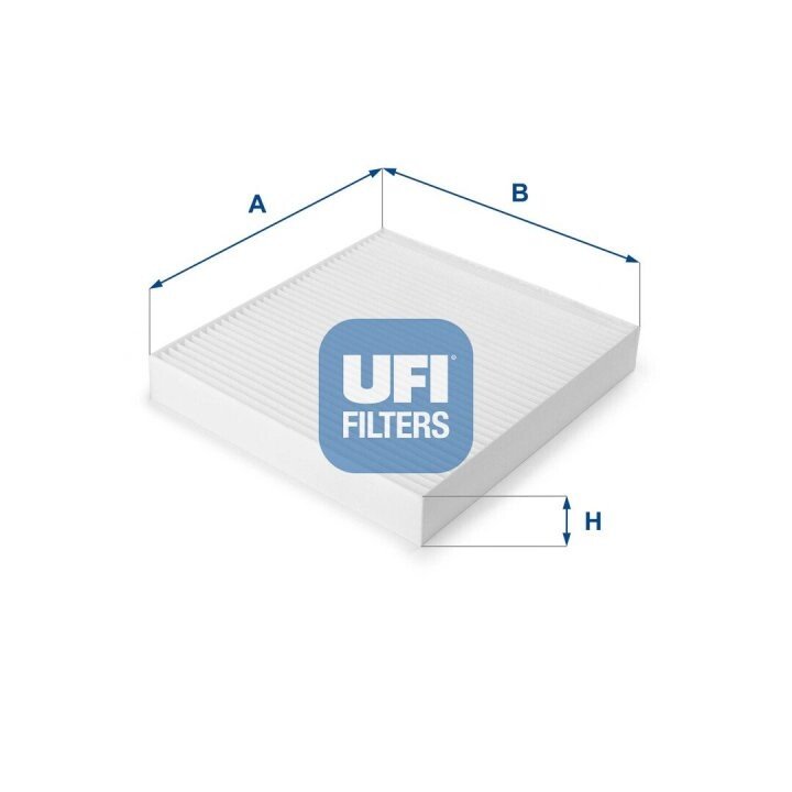 Фільтр, повітря у внутрішньому просторі UFI 53.115.00 (фото 1)