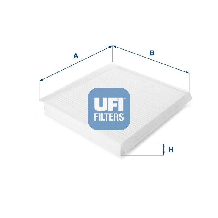 Фільтр, повітря у внутрішньому просторі UFI 53.118.00 (фото 1)