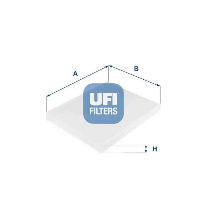 Фильтр, воздух во внутреннем пространстве UFI 53.149.00 (фото 1)