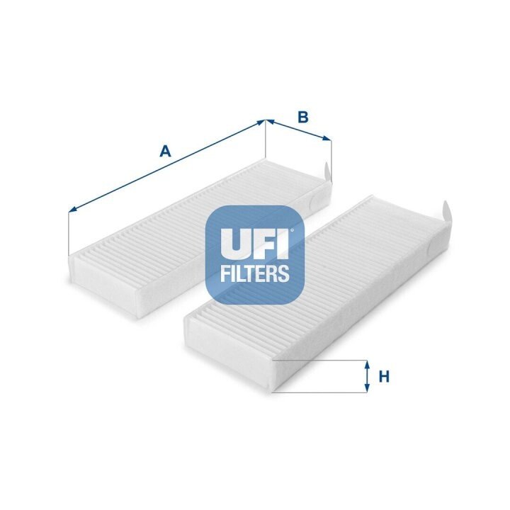 Фільтр, повітря у внутрішньому просторі UFI 53.154.00 (фото 1)