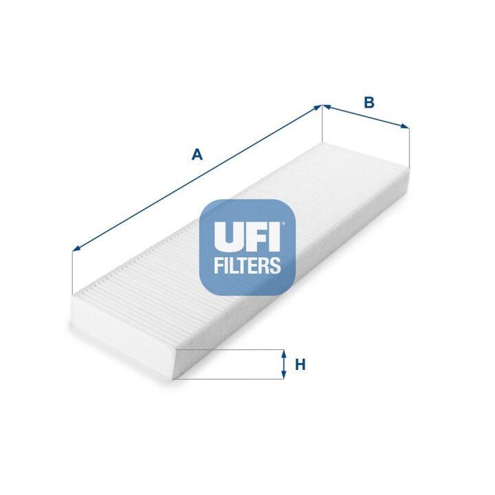 Фільтр, повітря у внутрішньому просторі UFI 53.156.00 (фото 1)