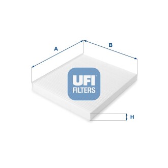 Фільтр, повітря у внутрішньому просторі UFI 53.209.00