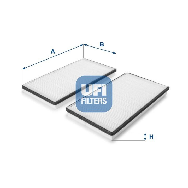 Фильтр, воздух во внутреннем пространстве UFI 53.228.00 (фото 1)