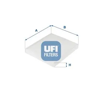 Фильтр, воздух во внутреннем пространстве UFI 53.243.00