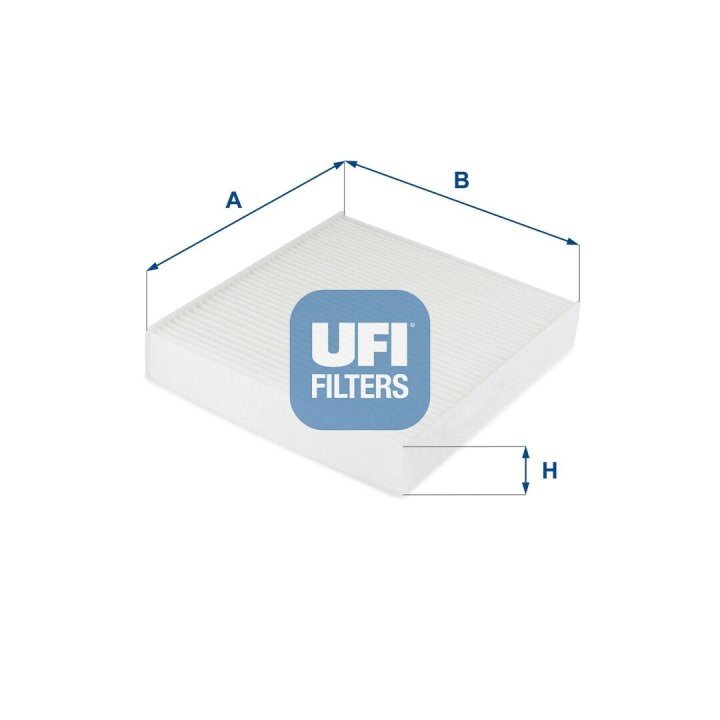 Фільтр, повітря у внутрішньому просторі UFI 53.256.00 (фото 1)