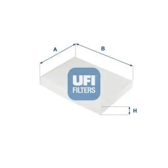 Фильтр, воздух во внутреннем пространстве UFI 53.273.00
