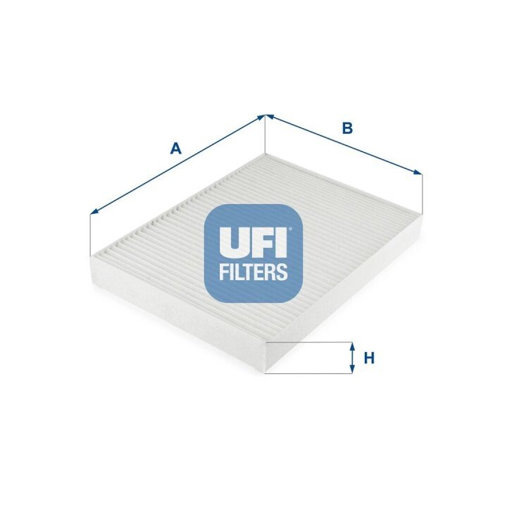 Фільтр, повітря у внутрішньому просторі UFI 53.312.00 (фото 1)