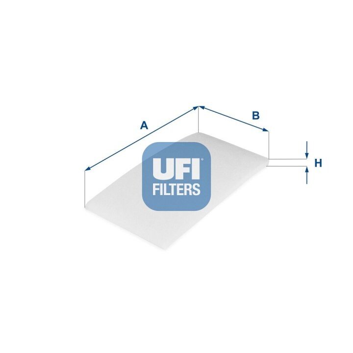 Фільтр, повітря у внутрішньому просторі UFI 53.322.00 (фото 1)