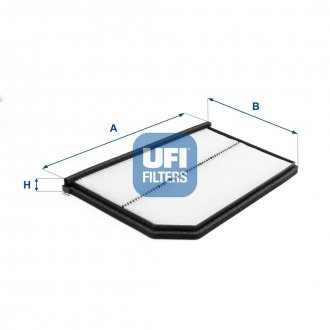 Фільтр, повітря у внутрішньому просторі UFI 53.385.00 (фото 1)
