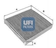 Фильтр, воздух во внутреннем пространстве UFI 54.100.00