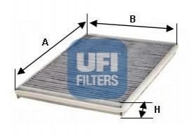 Фільтр, повітря у внутрішньому просторі UFI 54.102.00 (фото 1)