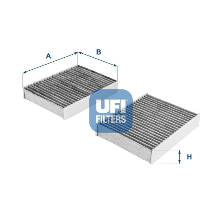 Фільтр, повітря у внутрішньому просторі UFI 54.104.00 (фото 1)