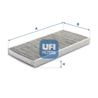 Фільтр, повітря у внутрішньому просторі UFI 54.106.00