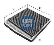 Фільтр, повітря у внутрішньому просторі UFI 54.126.00 (фото 1)