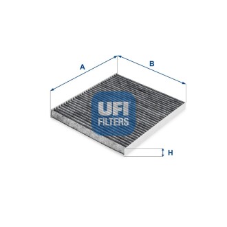 Фільтр, повітря у внутрішньому просторі UFI 54.256.00