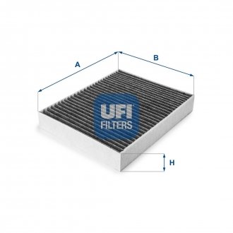 Фільтр, повітря у внутрішньому просторі UFI 54.312.00 (фото 1)