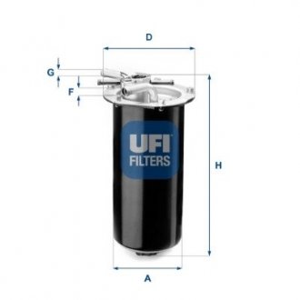 Фільтр палива UFI 5541101