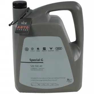 Масло моторное Special G 5W-40, 5л. VAG GS55502M4