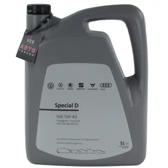Масло моторное 5W-40 Special D 5л VAG GS55505M4