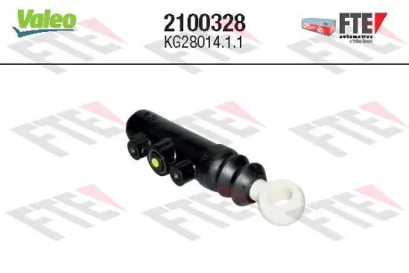 Главный цилиндр сцепления (диаметр отверстия 28,57мм) VOLVO B12, F10, F12, F16, FL10, FL12, FL7 08.77- VALEO 2100328