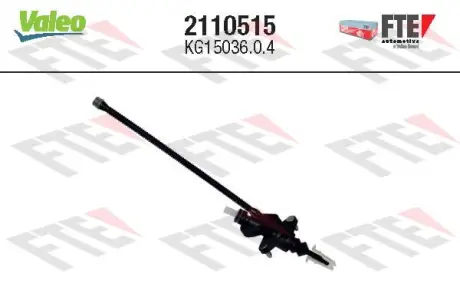 Главный цилиндр сцепления, транспортное средство с рулем на левой стороне opel combo tour, combo/minivan, corsa c, corsa c/hatchback, tigra 1.0-1.8 09.00- VALEO 2110515