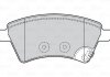 Комплект тормозных колодок, дисковый тормоз VALEO 301804 (фото 2)