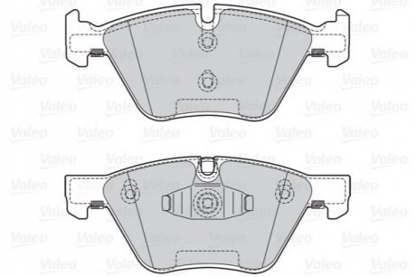 Комплект тормозных колодок, дисковый тормоз VALEO 302132 (фото 1)