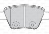 Комплект тормозных колодок, дисковый тормоз VALEO 302134 (фото 1)