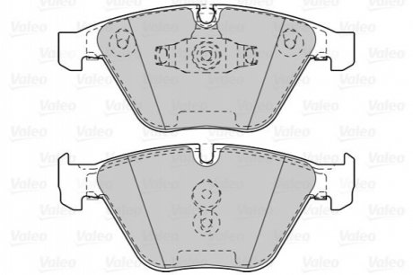 Комплект тормозных колодок, дисковый тормоз VALEO 302262 (фото 1)
