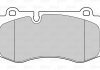 Комплект тормозных колодок, дисковый тормоз VALEO 302283 (фото 1)