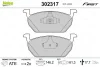 Комплект тормозных колодок, дисковый тормоз VALEO 302317 (фото 1)