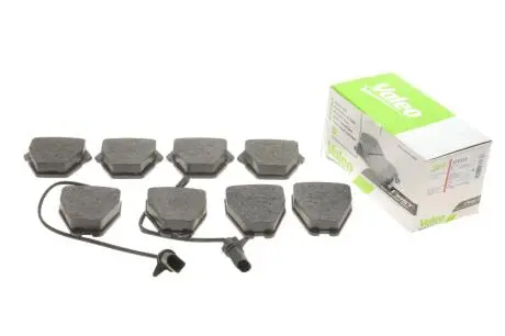 Комплект тормозных колодок, дисковый тормоз VALEO 302333