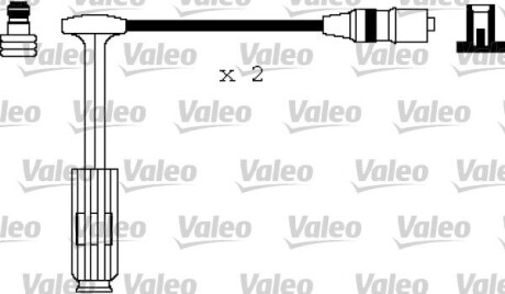 Комплект проводів запалювання VALEO 346145