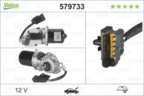 Двигатель стеклоочистителя VALEO 579733