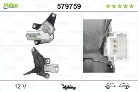 Мотор склоочисника VALEO 579759