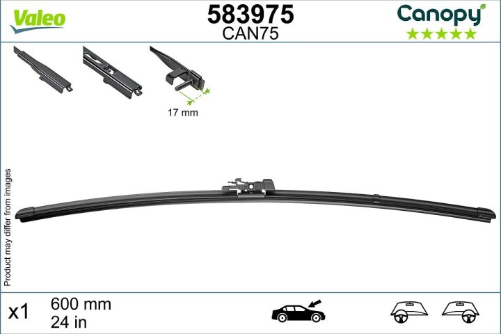 Щітки склоочисника VALEO 583975 (фото 1)