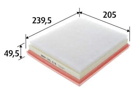 Воздушный фильтр VALEO 585474