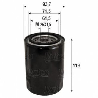 Масляний фільтр VALEO 586090 (фото 1)