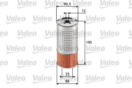 Масляний фільтр VALEO 586546