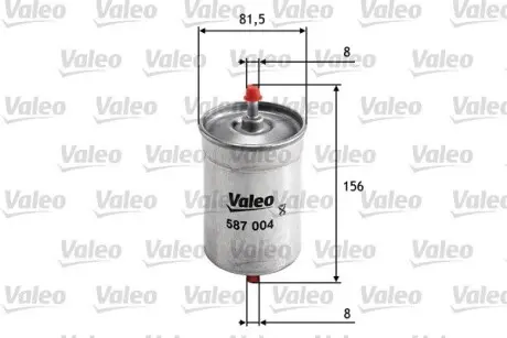 Топливный фильтр VALEO 587004