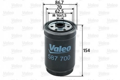 Паливний фільтр VALEO 587700