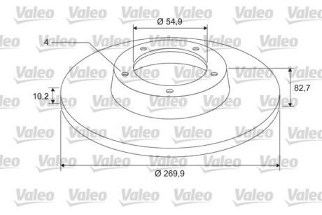 Тормозные диски VALEO 675404