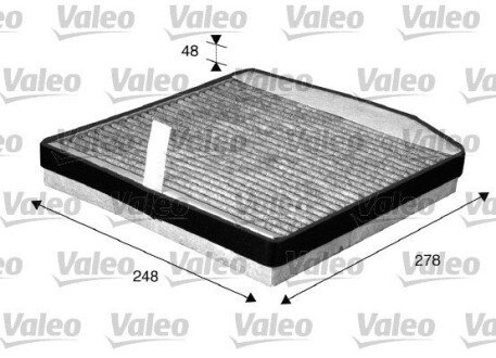 Фильтр, воздух во внутреннем пространстве VALEO 715571