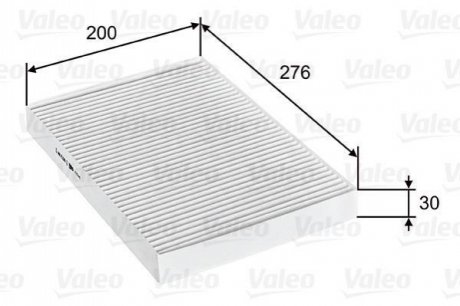 Фільтр салону VALEO 715749