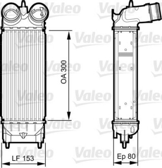 Інтеркулер VALEO 818244