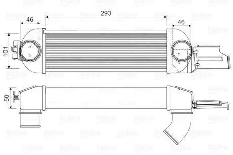 Інтерінтеркулер VALEO 818355